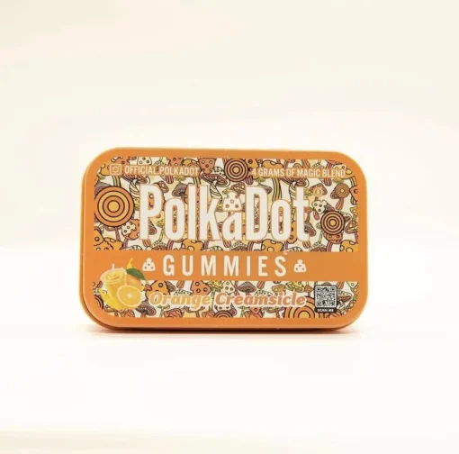 Polkadot Gummies Orange Creamsicle