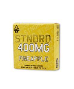 Stndrd Gummies Pineapple 400mg