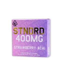 Stndrd Gummies Strawberry Acai 400mg