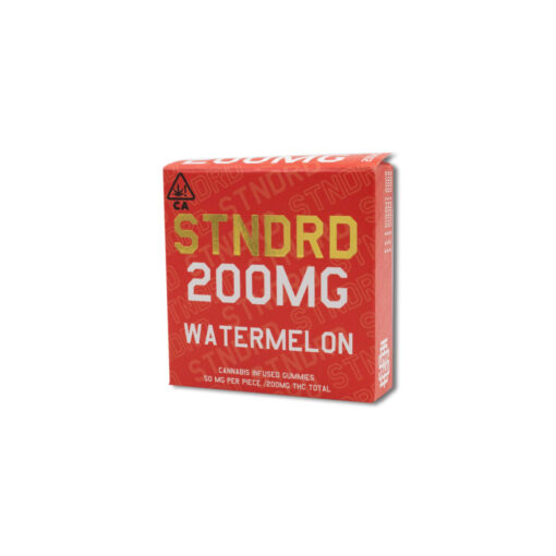 Stndrd Gummies Watermelon 200mg