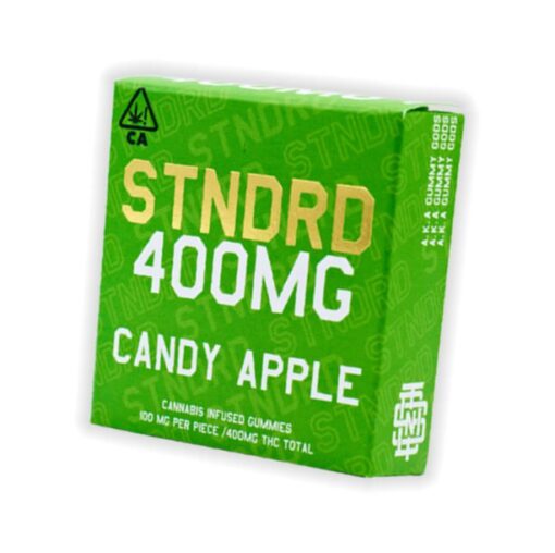 Stndrd Gummies Candy Apple 400mg