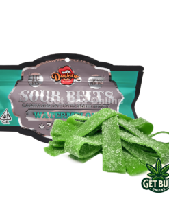 Devour Edibles Sour Belts – Blueberry 3000mg