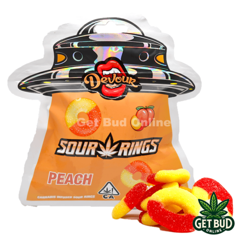 Devour Edibles Peach 1500mg